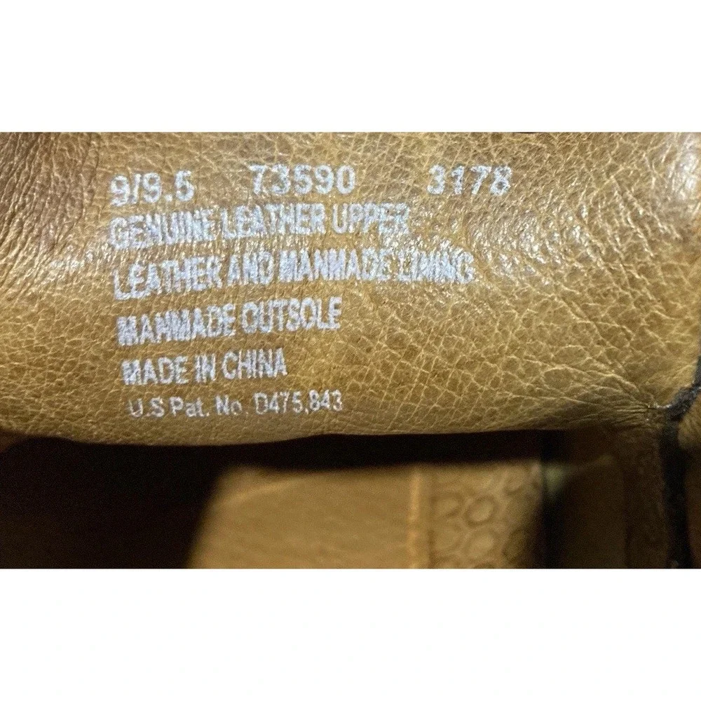 Timberland 73590 Waterproof Leather Oxford Shoes Mens 9.5 D Brown